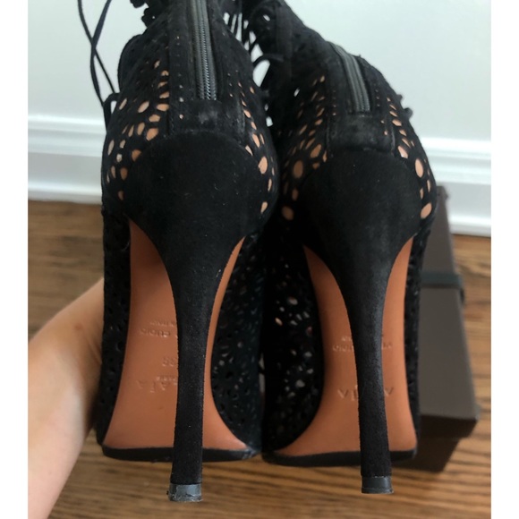 Alaia suede sandal - Picture 6 of 9